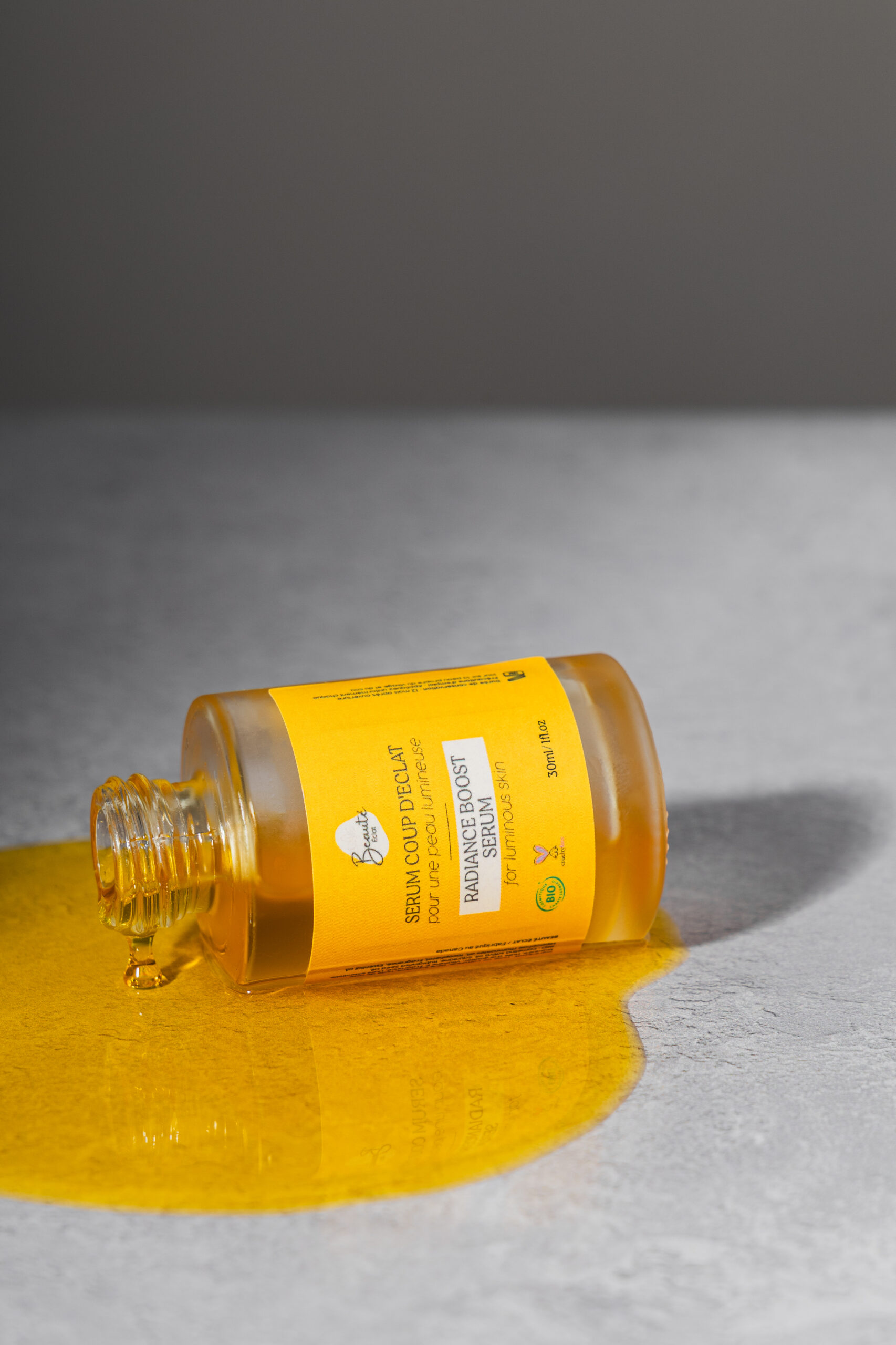 Sérum coup d’éclat pour une peau lumineuse